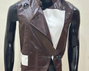 Gilet de survivant Jedi Cal Kestis | Costume de cosplay Jedi Star Wars avec ceinture et épaulière