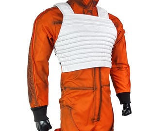 Déguisement de pilote X-Wing Luke Skywalker | Combinaison de vol Star Wars Rebel pour Comic Con et cosplay d'Halloween