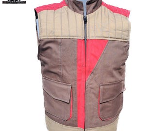 Gilet Galactic Scoundrel : inspiré d'un cosplay de Star Wars, mélange de coton