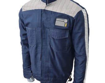 Chaqueta de Cassian Andor / Cosplay de Star Wars Rogue One / Disfraz de piloto rebelde