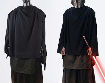 The Stranger Qimir Costume | Star Wars Acolyte Cosplay Outfit | Sith High-Fidelity Replica Robes
