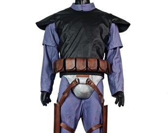 Combinaison de vol Mandalorian Jango Fett | Cosplay Star Wars | Tenue inspirée de Boba Fett