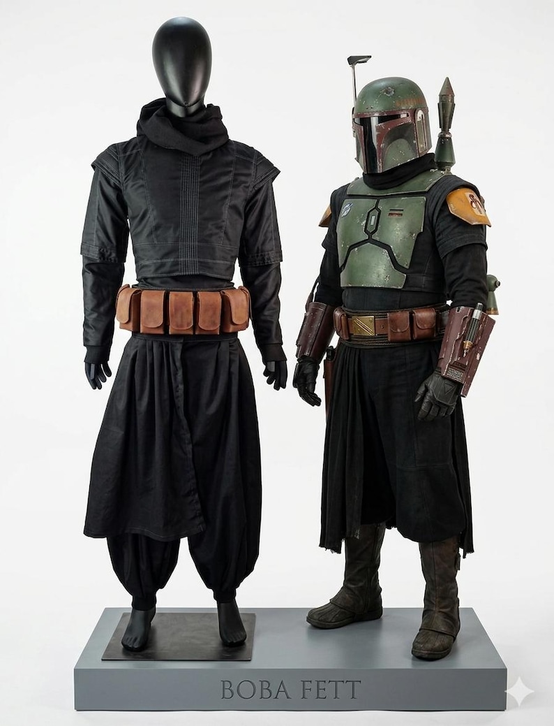 Book of Boba Fett Re-Armored Cosplay Flight Suit | Mandalorian Season 2 Costume Robes image 1