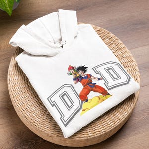 Pull à Capuche Dragon Ball Z Jaune Pour Garçon 14-15 Ans - Imprimé Graphique, état Parfait Occasion