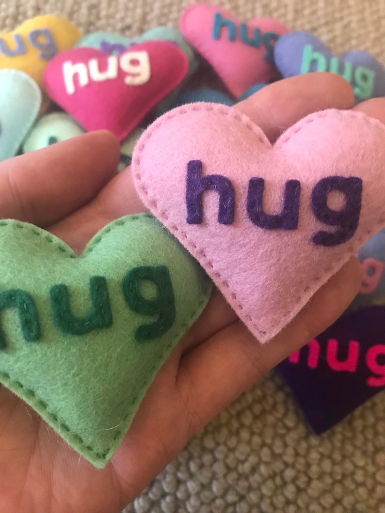 Pocket Hugs Social Distancing Hug First Day of School Send Etsy