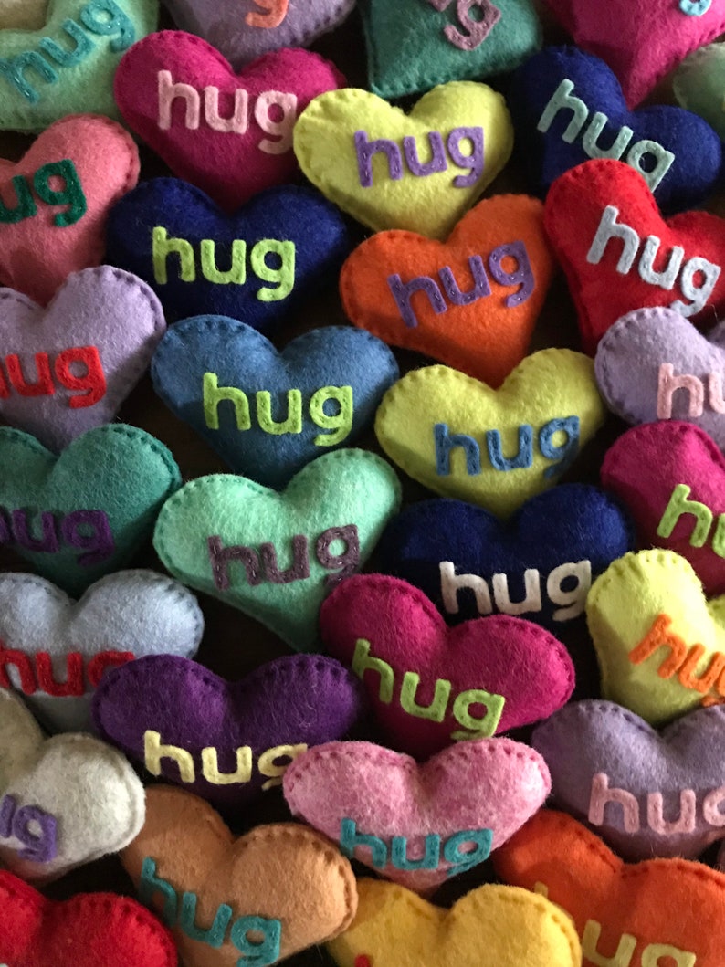 Pocket Hugs Social Distancing Hug First Day of School Send Etsy