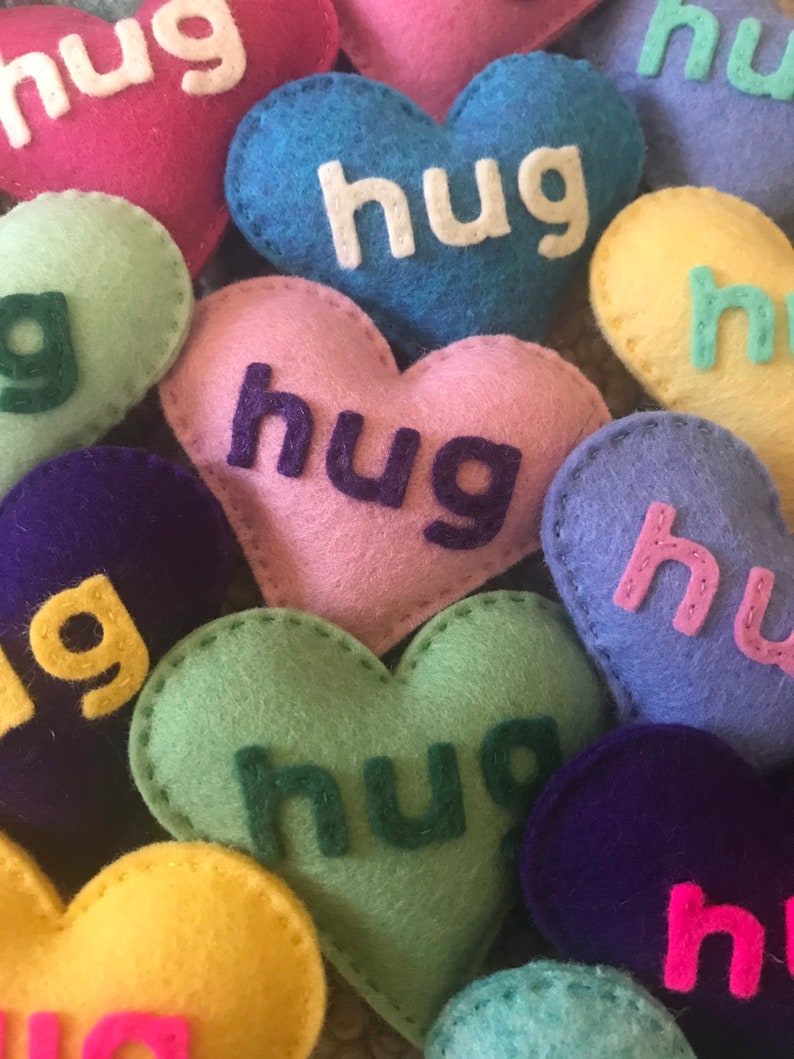 Pocket Hugs Social Distancing Hug First Day of School Send Etsy