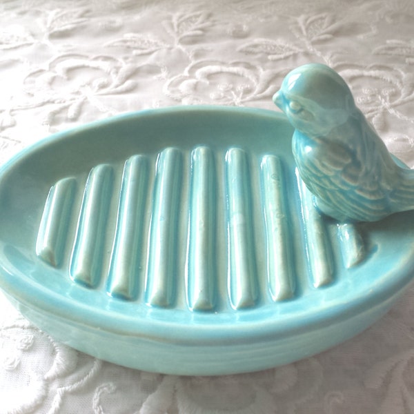 Bird Soap Dish Holiday Gift/Soap Dish Gift/Housewarming Vintage Design/Available in Your Favorite Color Too