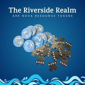 Ark Nova Upgrade: 3D Printed Resource Tokens - 28 Piece Set