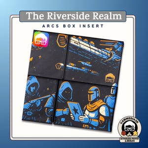 Game Organizer: Compatible with ARCS | Box Insert | Fast Setup