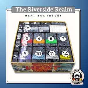 Game Box Insert: Heat - Pedal to the Metal "Unofficial" Organizer
