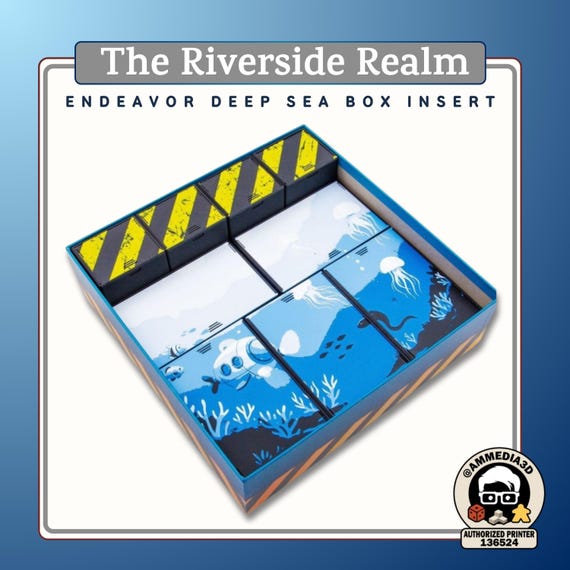 Game Organizer: Compatible With Endeavor Deep Sea TTG - Retail 1