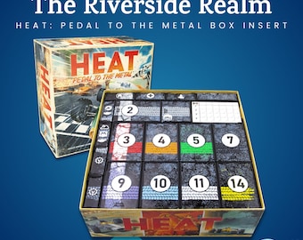 Game Box Insert: Heat - Pedal to the Metal "Unofficial" Organizer