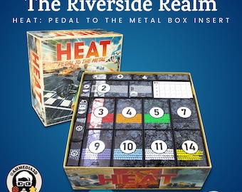Game Box Insert: Heat - Pedal to the Metal "Unofficial" Organizer