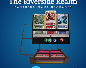 Game Accessory Set: Compatible with games like Panthium - PLA+ Player Dashboards & Tile Grids