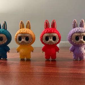Labubu Bunny Monster Figure: 3D Printed PLA Art Toy