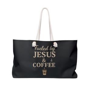 Faith-Inspired Weekender Bag - Perfect for Getaways, Church Events, Retreats, Travel, Gifts