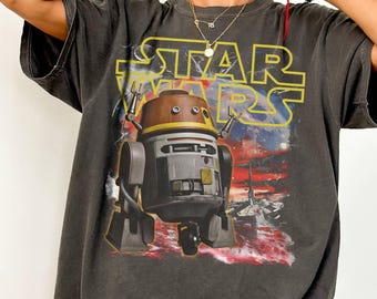 Disney Star Wars Chopper C1-10P Shirt, Star Wars Disneyland Family Matching Tee, Star Wars Rebels Fan Gifts, Galaxy Edge's Trip Shirt
