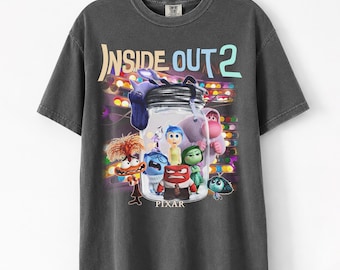 Disney Inside Out Characters Shirt, Inside Out 2 Movie T-shirt, Funny Magic Kingdom Shirt, Disneyland Trip Family Matching Tee