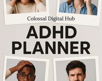 Planificador de TDAH: Organizador digital diario y semanal