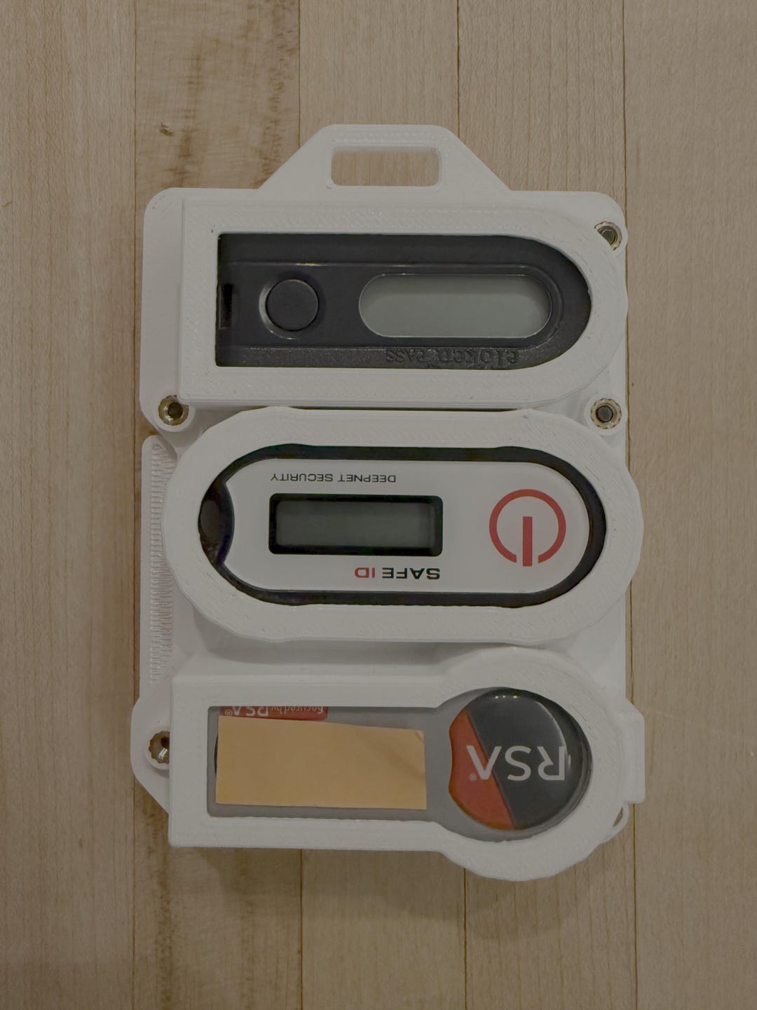 3D Printed Hardware Token Holder for RSA, Etokenpass, Safeid | 1-3 ...