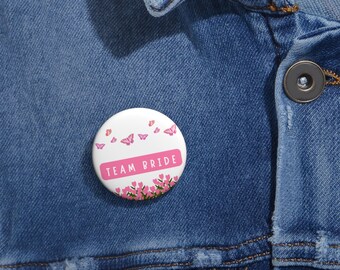 Pin personalizado para el equipo de la novia, accesorio nupcial de mariposa floral