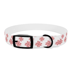 Floral Dog Collar, Pet Accessories, Flower Design, Adjustable Pet Collar, Dog Fashion, Cute Collar for Dogs
