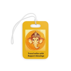 Blessed Travel Luggage Tags, Cute Bag Tags for Travelers, Unique Gift for Adventurers, Perfect for Celebrations and Holidays