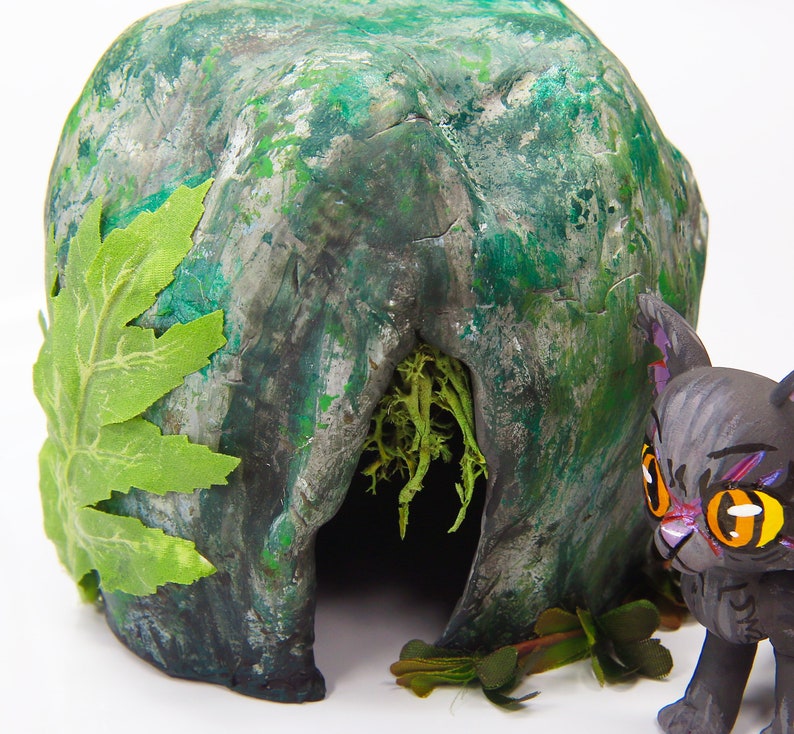 Medicine Cat Den Scenery Piece Etsy