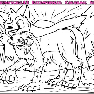 16 RiverClan Deputy Downloadable Warrior Cats Coloring Sheets | Etsy