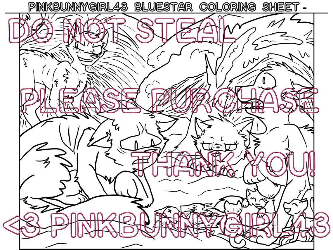 14 Bluestar Downloadable Coloring Sheets | Etsy