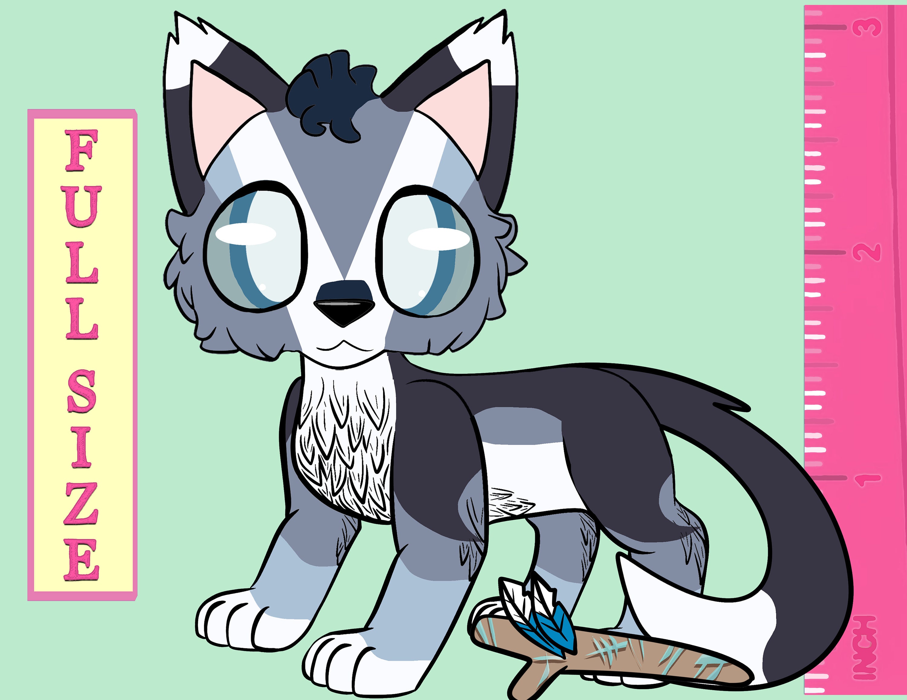 Jayfeather + stick! : r/WarriorCats