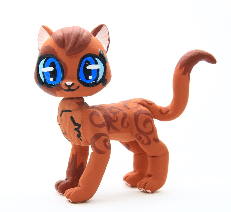 ANY Warrior Cat or Original Character LPS Clay Custom Mini or Etsy