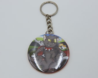 Lit Yellowbae - Yellowfang: Truth or Dare - Warrior Cats 2.25 in Keychain