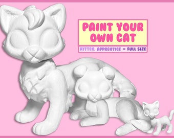 CLEARANCE Party Animals the Most Adorable Figures Over 70 to Choose  Unpainted-paint Your Own Adorable Ceramic Keepsake-made to Order 