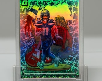 Jaxon Smith-Njigba Custom Novelty DownTown Sports Card - Seahawks