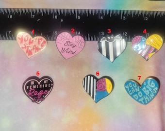 Heart Enamel Pin