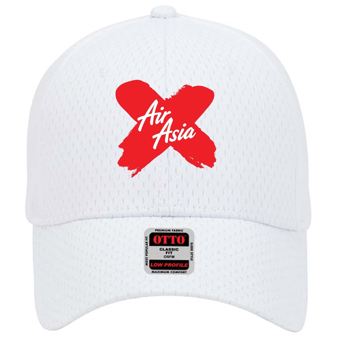 Air Asia Logo Mesh Cap - Etsy