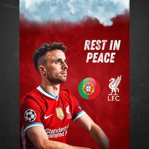 Fussball Poster, Diogo Jota