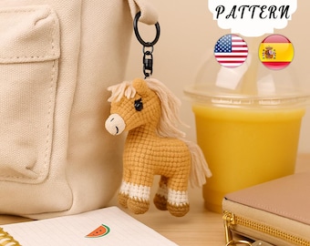 Horse Amigurumi Crochet Pattern | DIY Horse Plush Toy Tutorial | PDF Crochet Animal Pattern | Horse Amigurumi | Crochet Horse Pattern