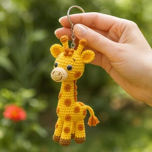 Sonnige Giraffe Amigurumi Häkelanleitung | Niedliche Giraffe Plüschtier PDF | DIY Tier häkeln Anleitung