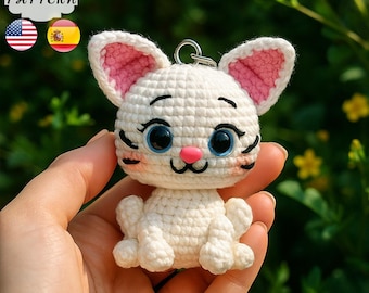 Cute Amigurumi Kitten Crochet Pattern – Soft Plush Cat Toy PDF Tutorial