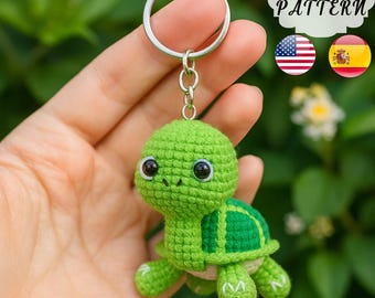 アミグルミのカメのかぎ針編みパターン | かわいい海の動物のDIYおもちゃのチュートリアル | アミグルミのカメ | かぎ針編みのカメのパターン | 動物のかぎ針編み