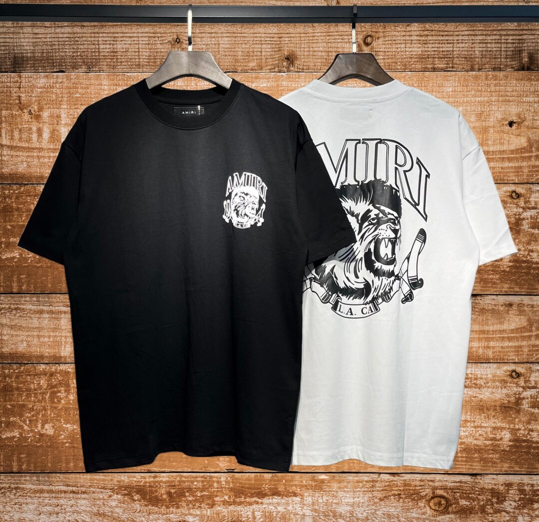AMIRI ブラック Tシャツ AMIRI ロゴ Tシャツ | ブラック | FARFETCH JP