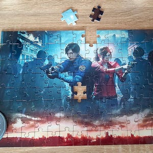 Resident Evil 2 Remake Puzzle – Survival Horror Fan Art Jigsaw