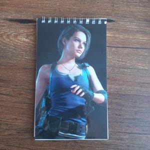 Resident Evil 3 Remake Jill Valentine Notebook – Resident Evil Inspired Journal