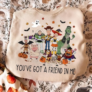 Toy Story Halloween Png, Halloween You&#39;ve Got A Friend In Me Png, Trick Or Treat Png, Spooky Vibes Png, Toy Story Halloween Png, Only Png