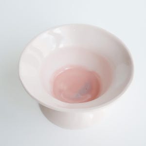 Handmade Pink Ceramic Sauce Bowl – Unique Small Side Dish or Condiment Bowl | Korean Pottery Gift for Home Entertaining
