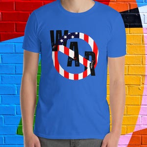 Not Our War No Our War Patriotic Anti-War Protest Shirt Anti War American Flag Shirt