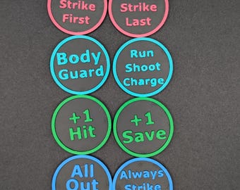 Age of Sigmar Token Set – 50+ Two-Tone Markers – Tabletop Toolbox AoS Core Set